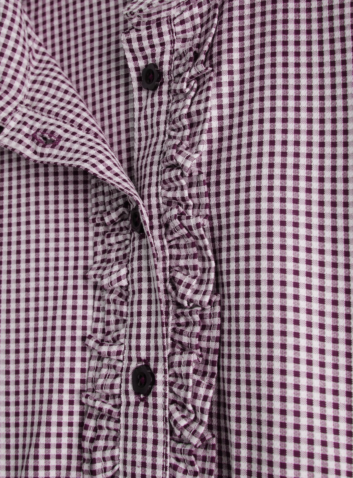 Dark Red Gingham School Dresses Generous Fit 2 Pack 13 years - Image 3 thumbnail